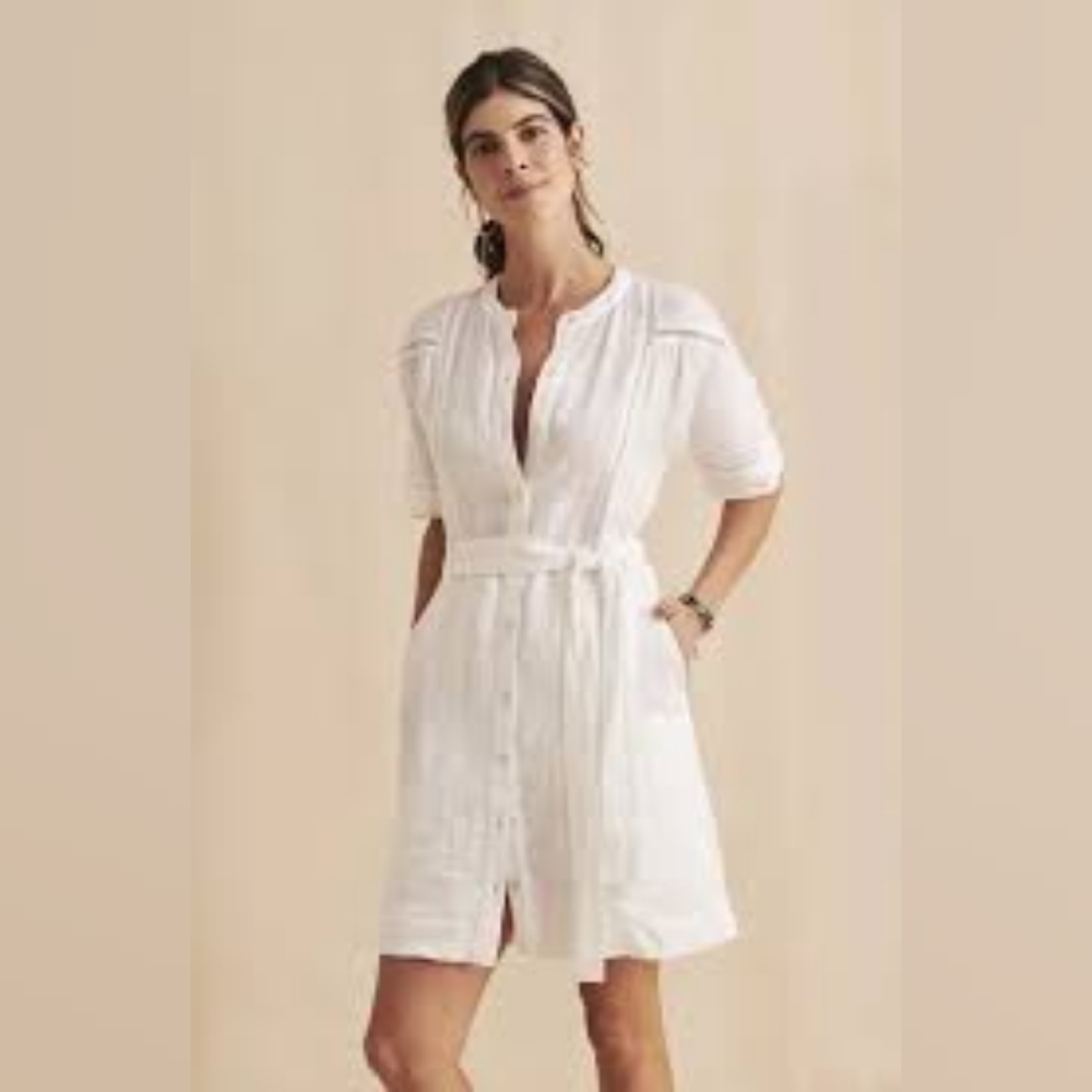 Faherty Prado Shirt Dress